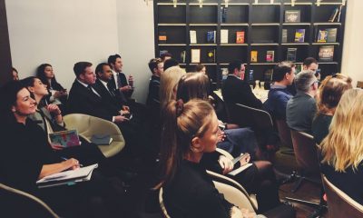 The Luxury Network UK members during presentations at the first seminar of the year
