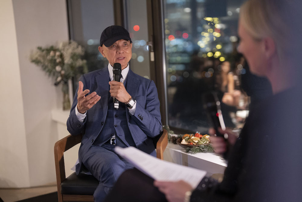 An Evening in Conversation with Professor Jimmy Choo and a Festive Trunk Show